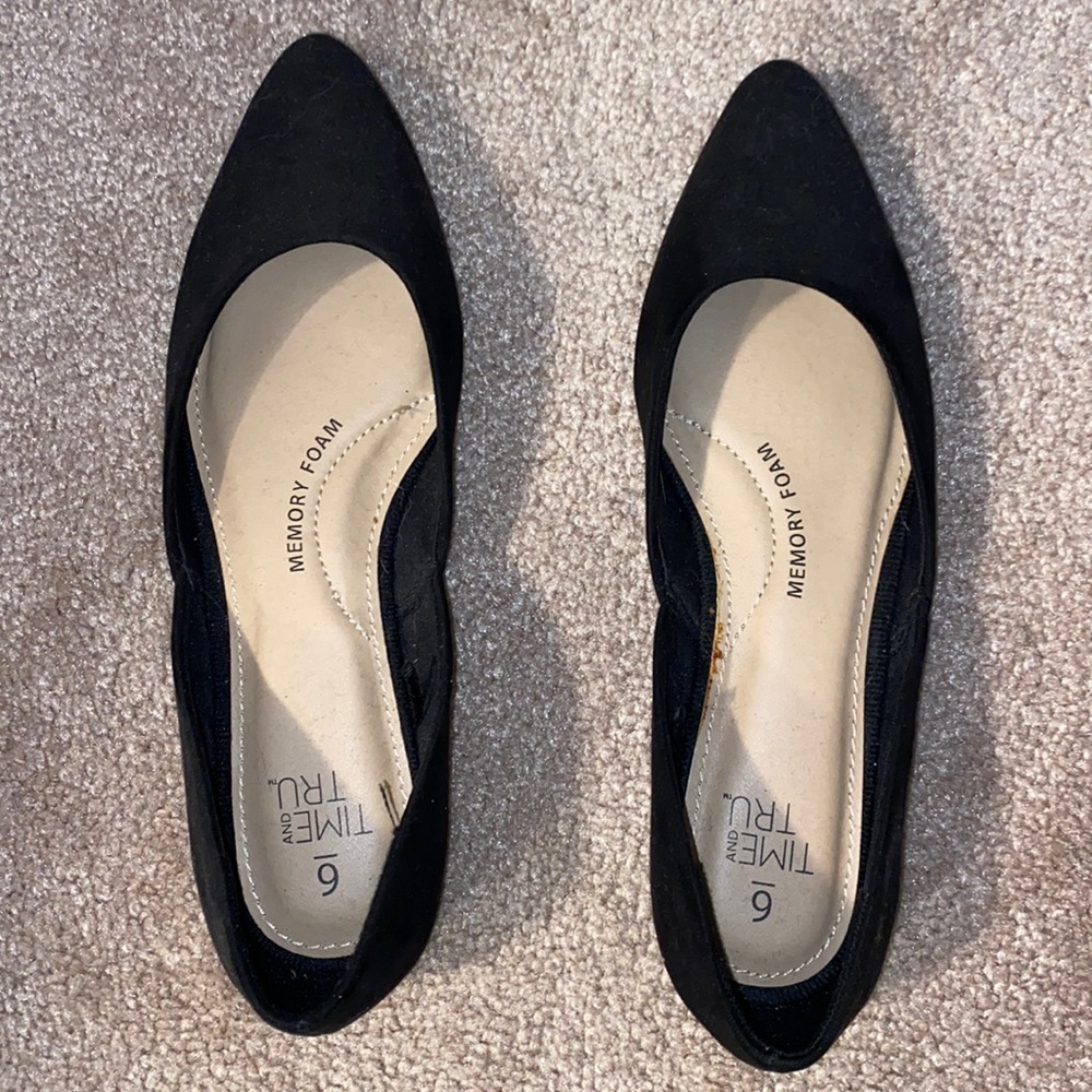 Black flats